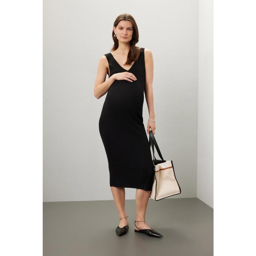 PIETRO BRUNELLI MATERNITY Allison Maternity Dress Size S/XS with small Hole
